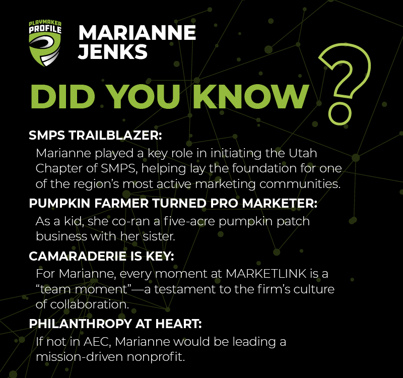 Did You Know Marianne Jenks
