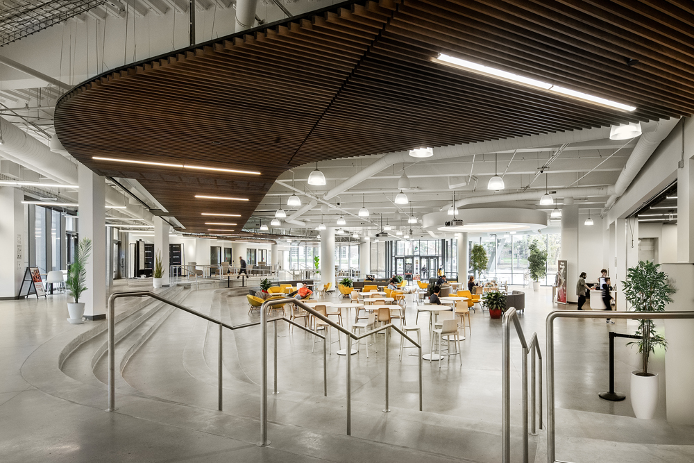 Lounge Area Lighting Telecomm