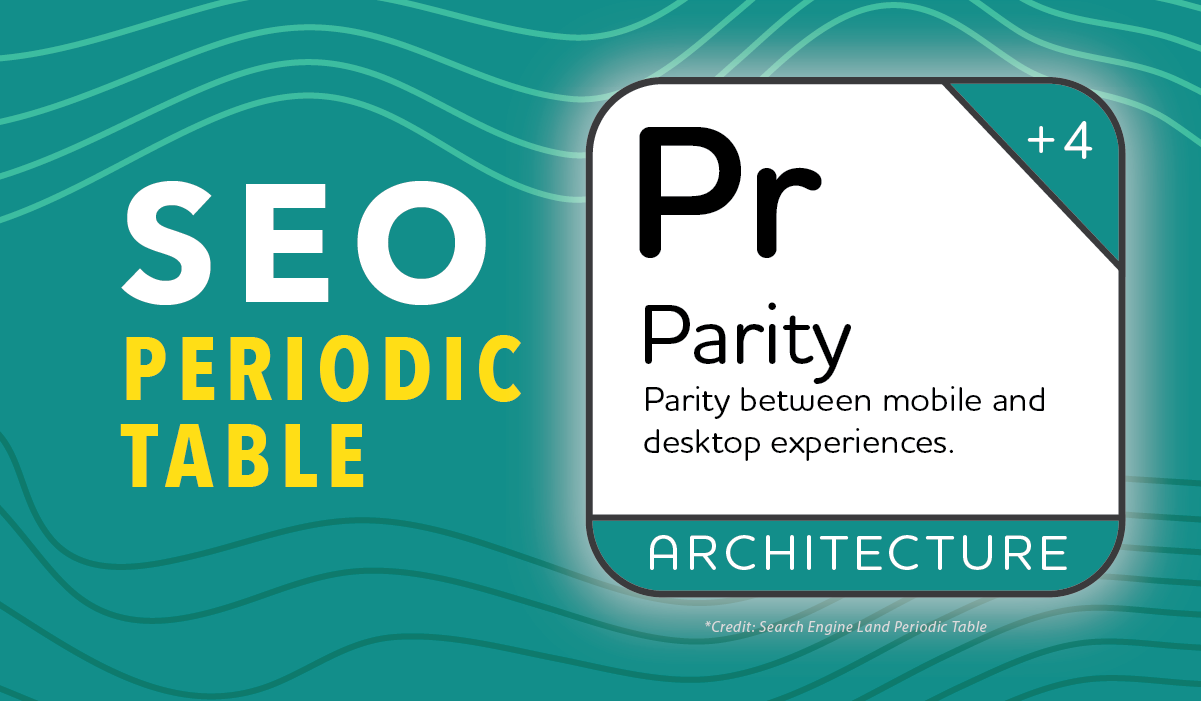 Marketlink SEO Periodic Table Content Architecture Parity Blog