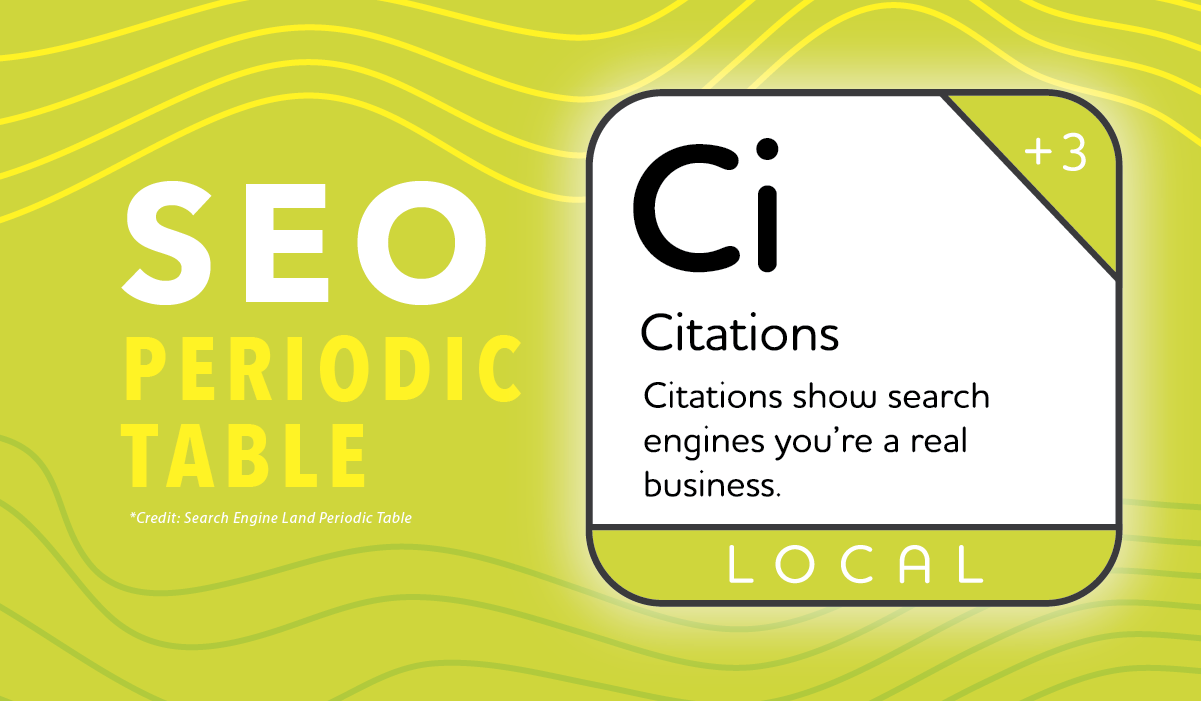 Marketlink SEO Periodic Table LOCALS Citations Blog