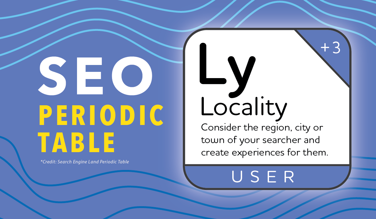 Marketlink SEO Periodic Table User Locality Blog