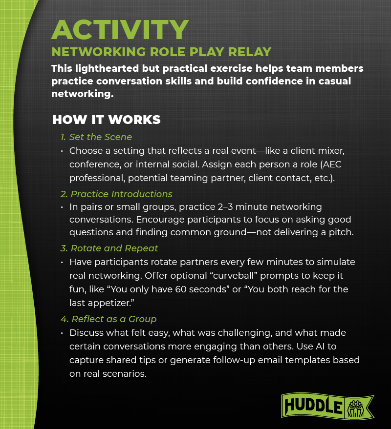 AEC Networking Training Activity