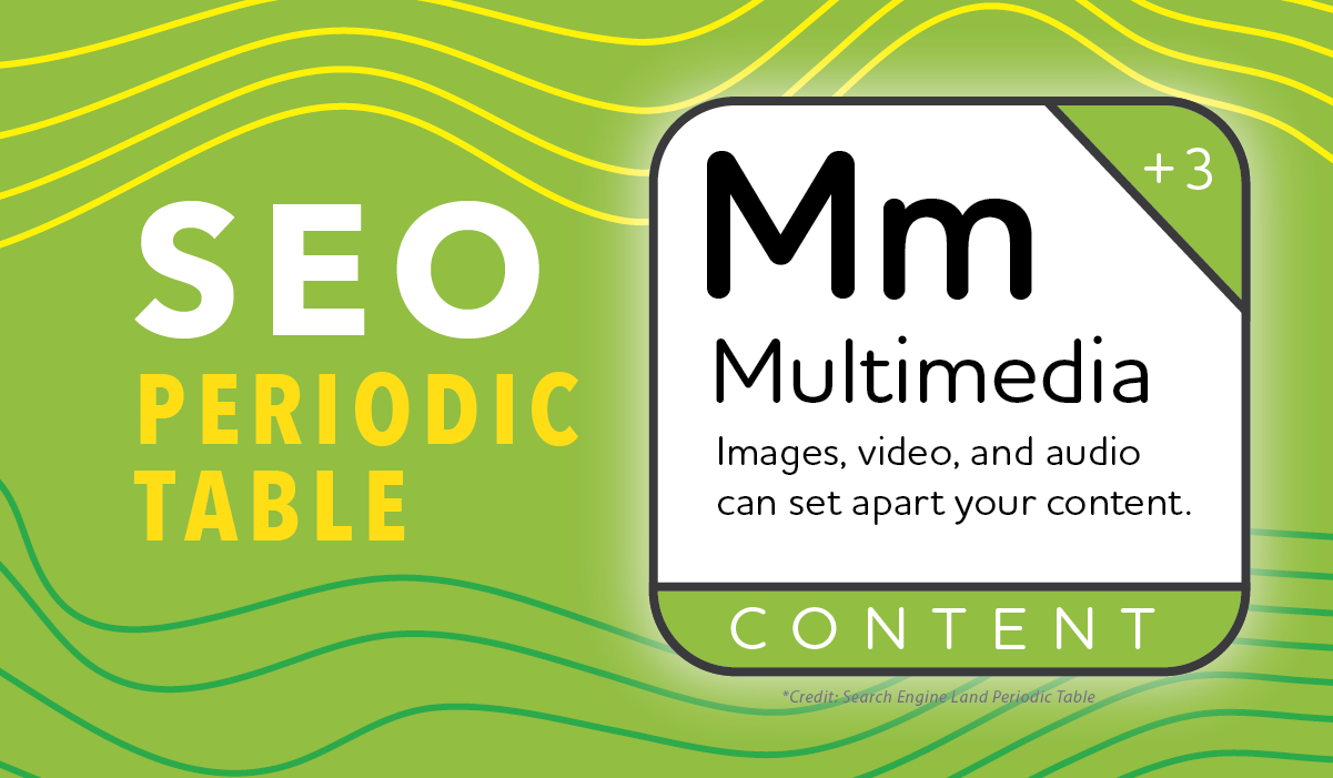 Marketlink SEO Periodic Table Content Multimedia Blog