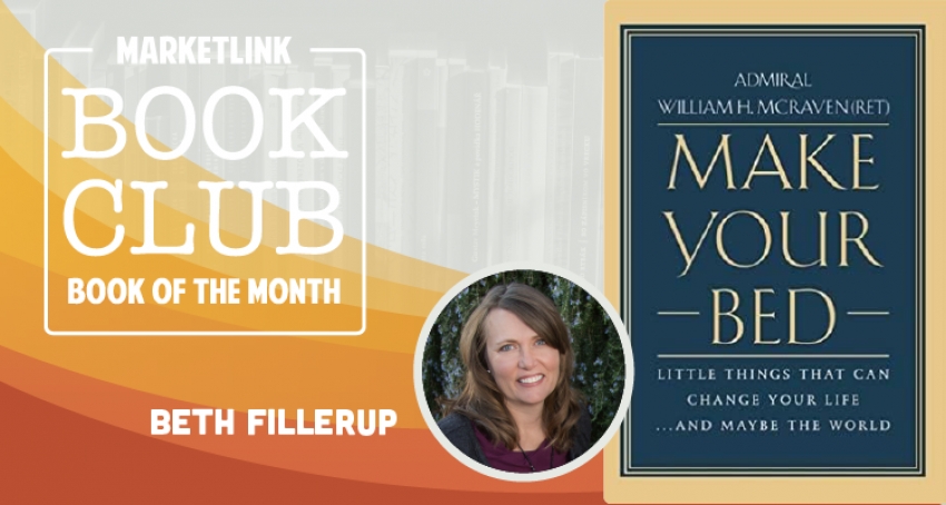 MARKETLINK Book Club: Make Your Bed