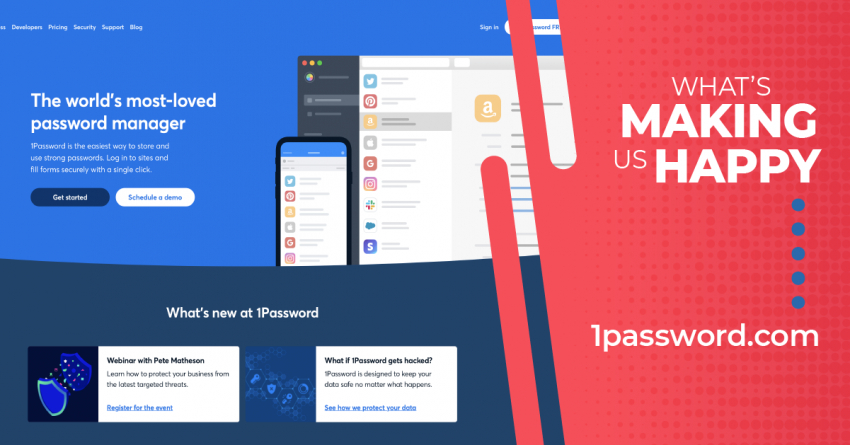 Keep it in the Vault: 1Password