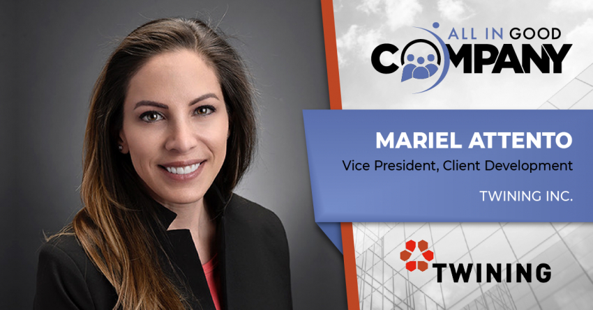 ALL IN GOOD COMPANY: Mariel Attento