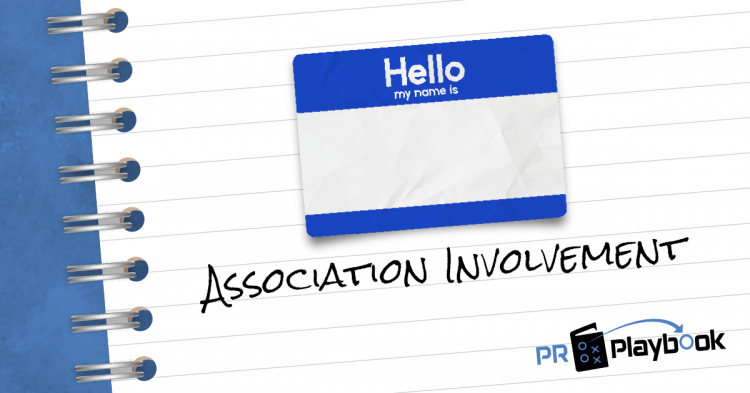 PR Playbook: AEC Association Involvement