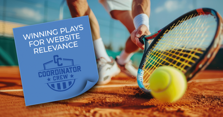 Coordinator Crew: Winning Plays for AEC Website Relevance